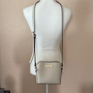 Nanette Lepore Elegant Cream Crossbody Bag  Like New
